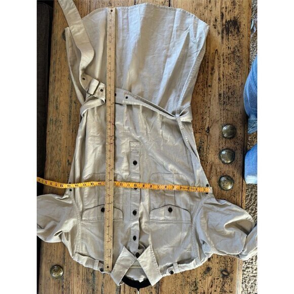 R.L.‎ Rugby Workwear Women's Tan Dress Size L, tan dress, midi dress, womens - Picture 6 of 6